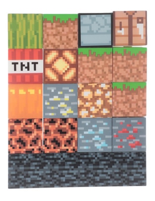 Lámpara Minecraft led Block Building Light