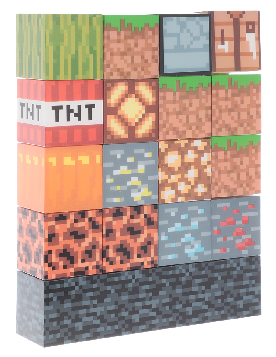 Lámpara Minecraft led Block Building Light