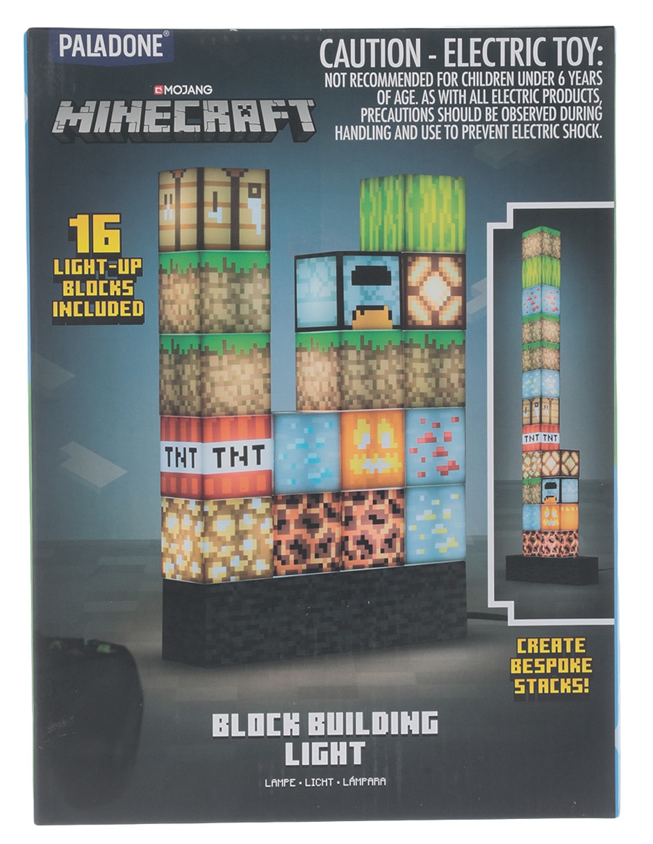 Lámpara Minecraft led Block Building Light