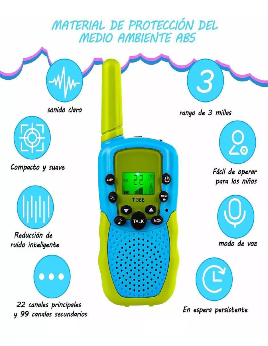 Receptor bluetooth Walkie Talkie Con 22 Canale 2