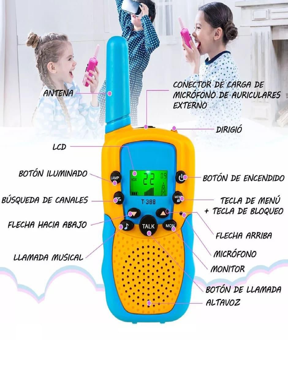 Receptor bluetooth Walkie Talkie Con 22 Canale 4
