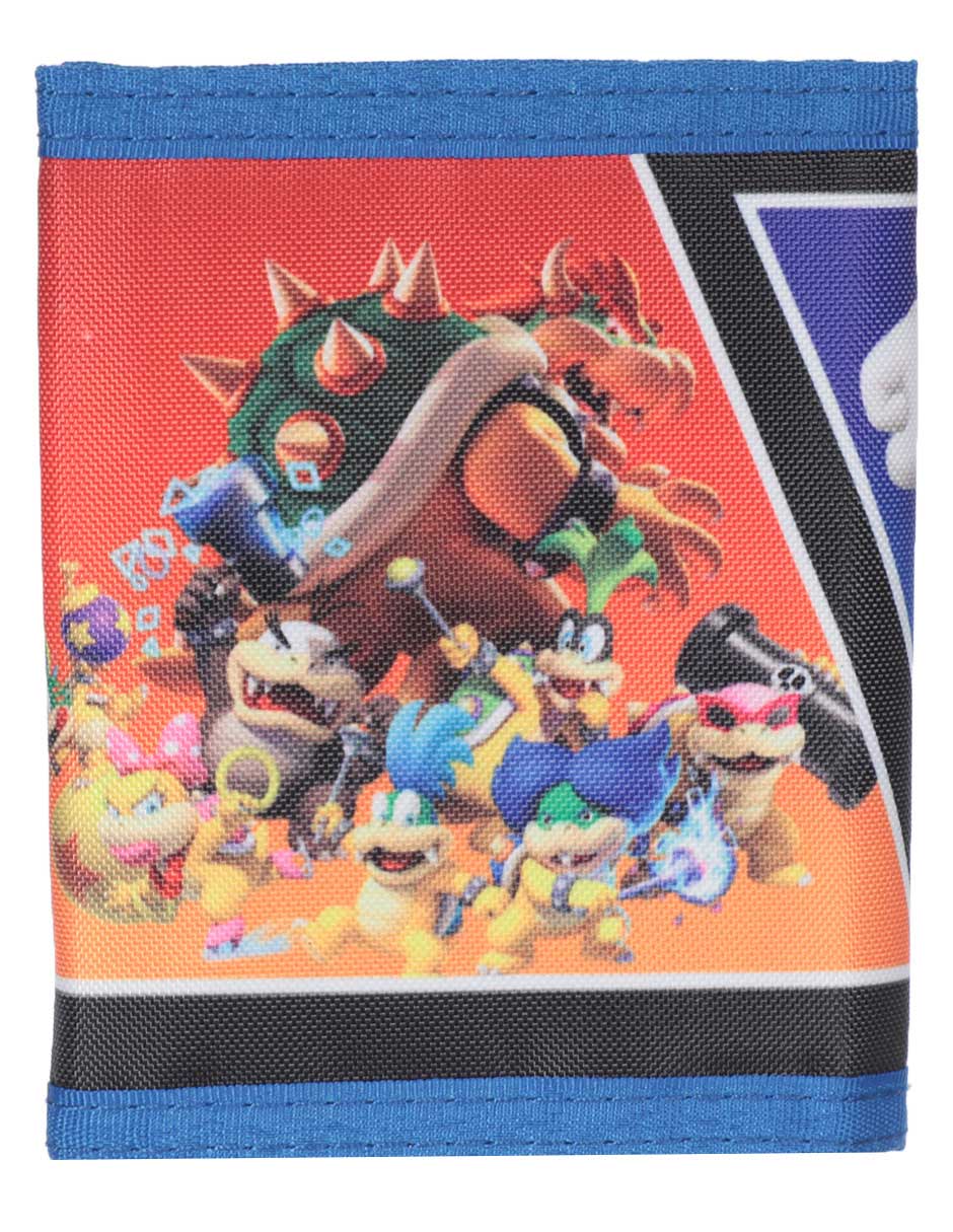 Cartera Nintendo Mario Bros para niño