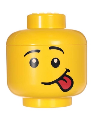 Caja decorativa Lego redondo