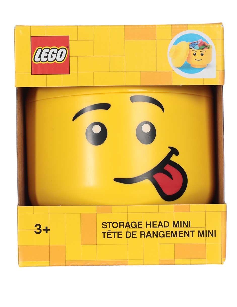 Caja decorativa Lego redondo