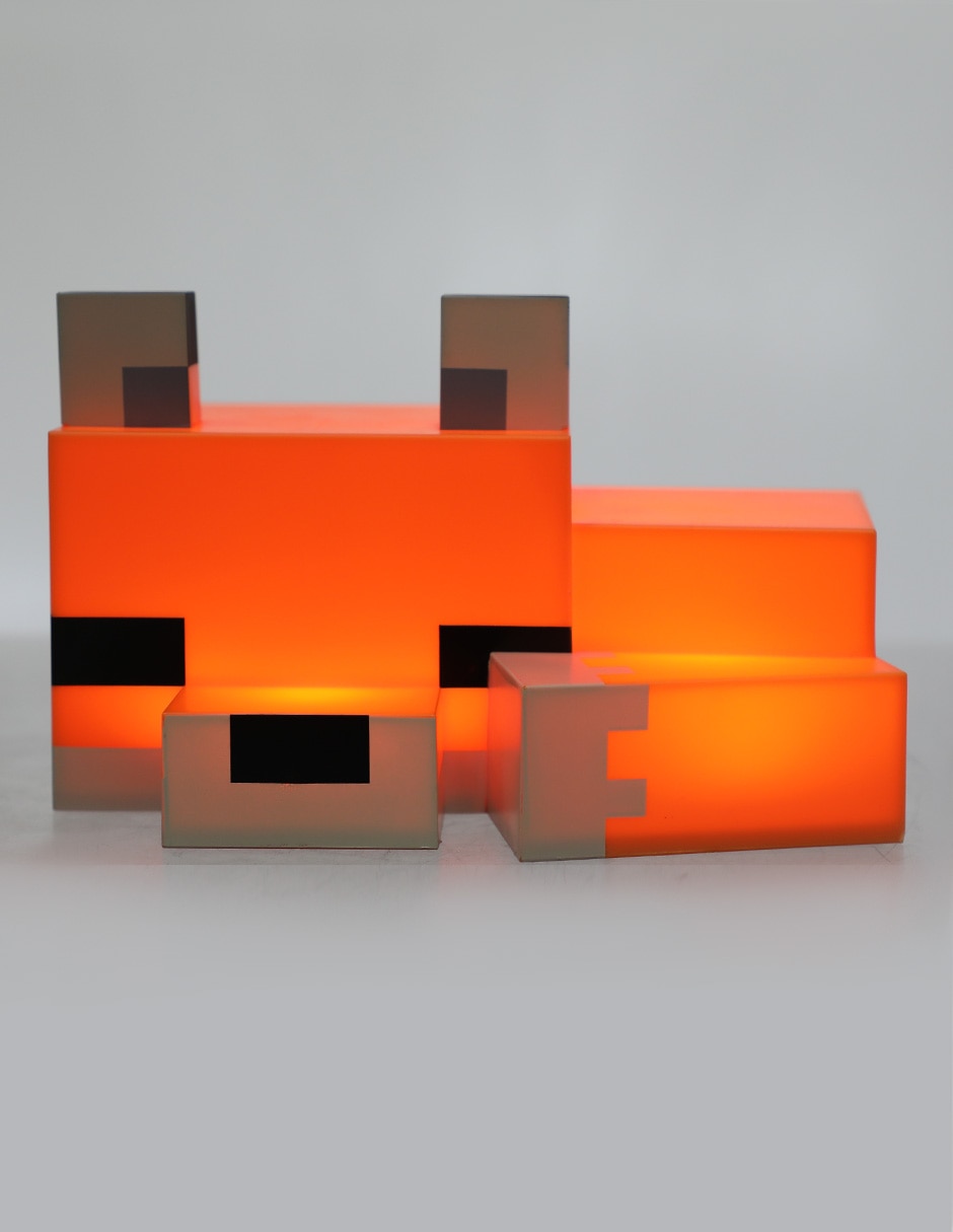 Lámpara de escritorio LED Minecraft