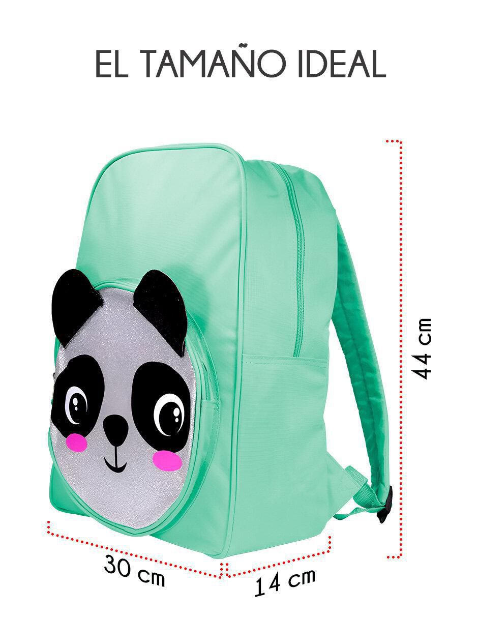 Mochila escolar Panda impermeable 6