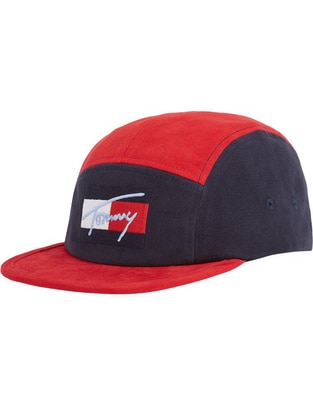 Gorra con visera plana Tommy Hilfiger Script Flag para niño