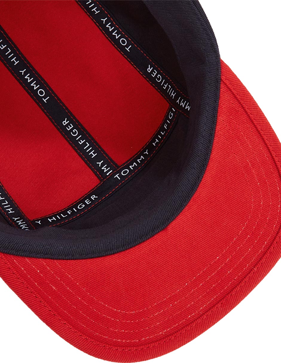 Gorra con visera plana Tommy Hilfiger Script Flag para niño