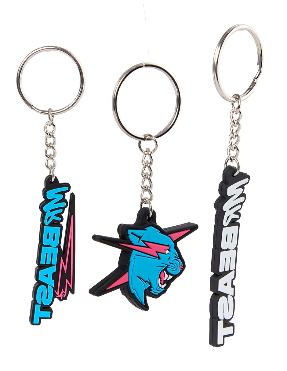Set de llavero Mr Beast Mr Beast de metal