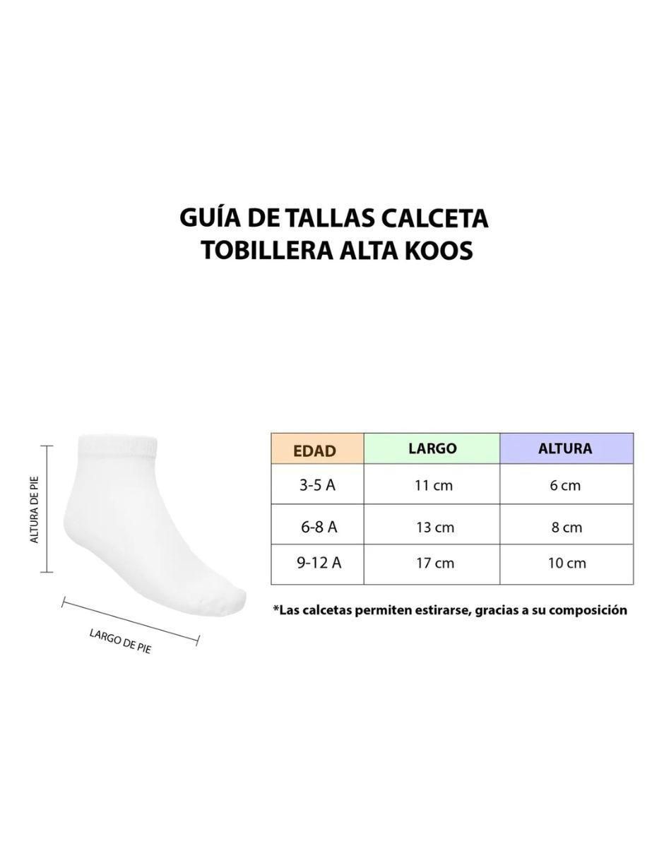 Set calcetín de algodón infantil 6 pares 6