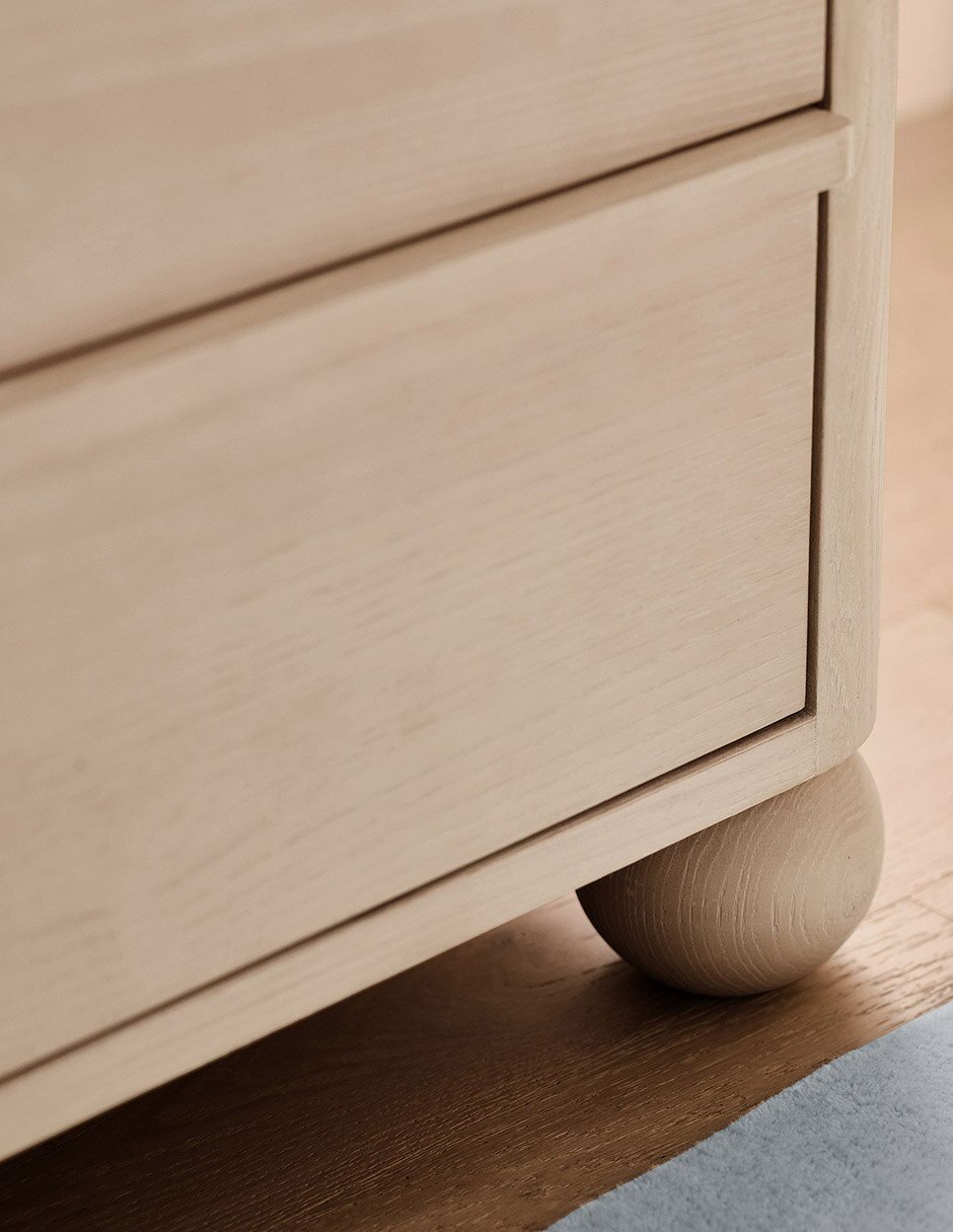 Cómoda Palmer de madera