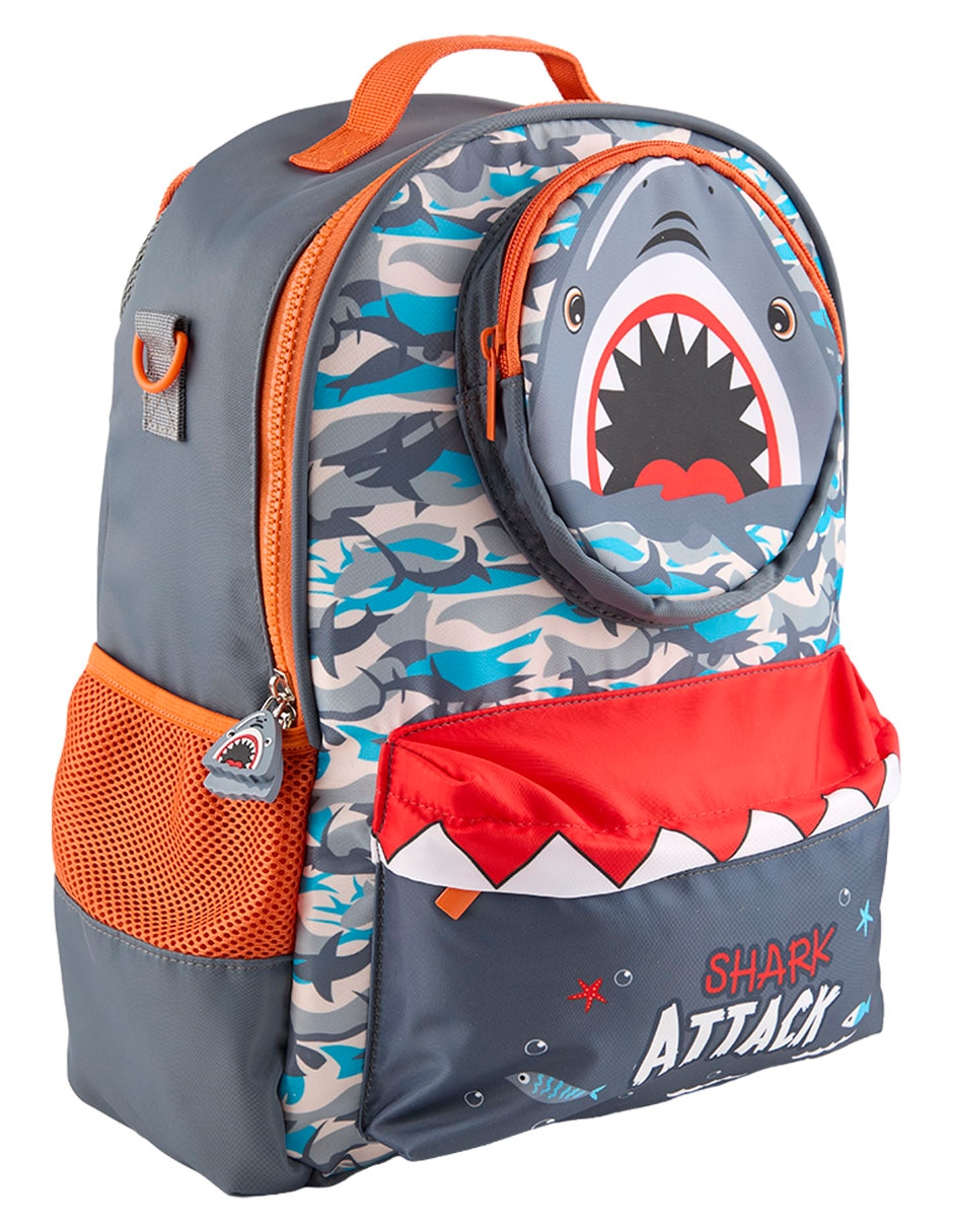 Mochila escolar Tiburón para niño 5