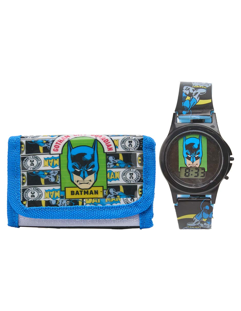 Set reloj Dc Comics para niño DCBASTA
