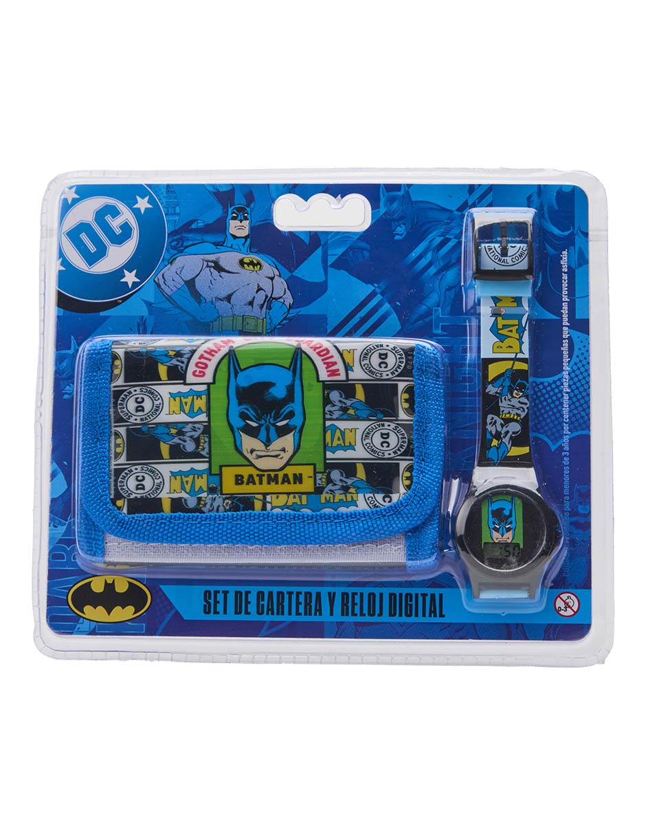 Set reloj Dc Comics para niño DCBASTA 9