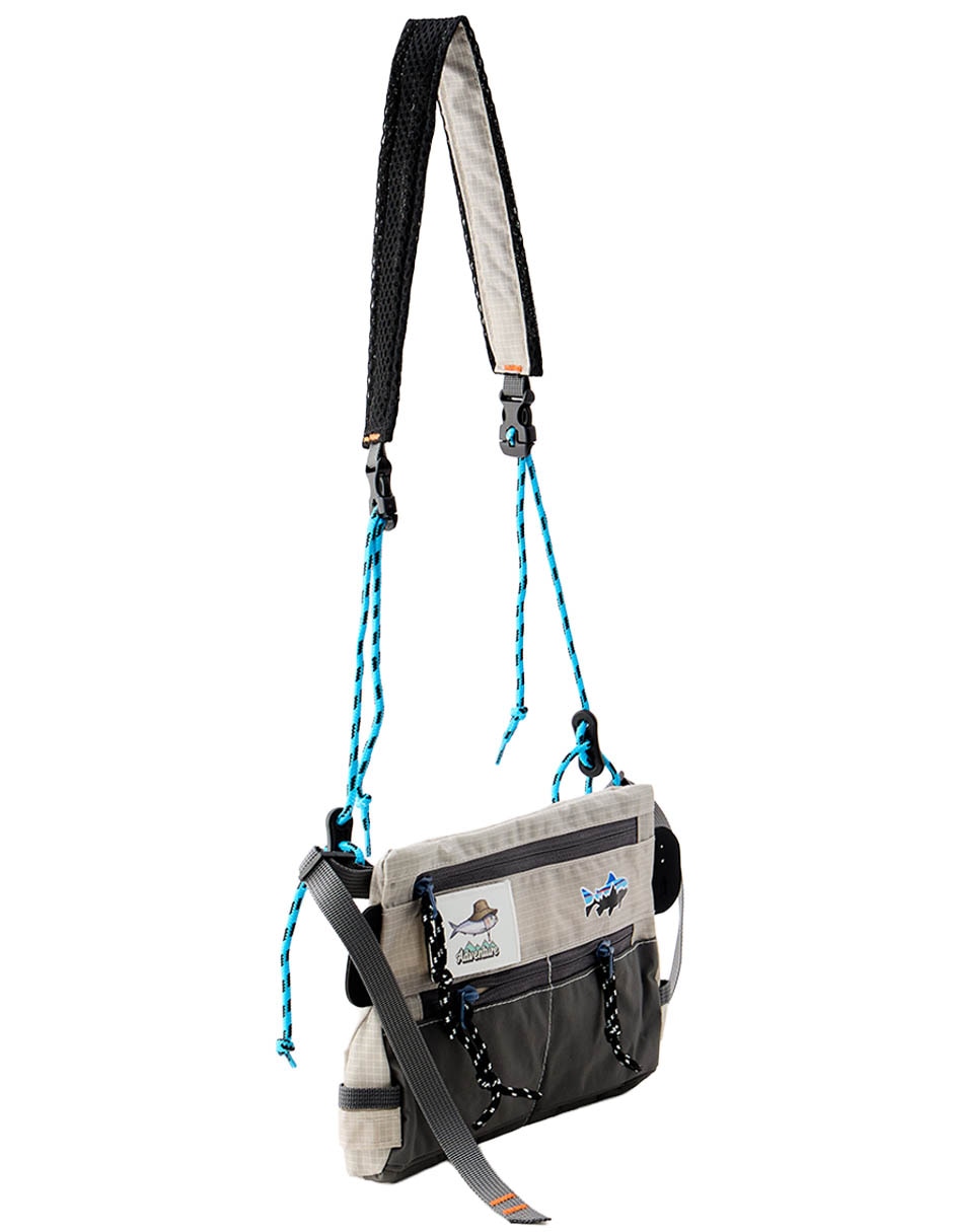 Mochila messenger de pesca para niño