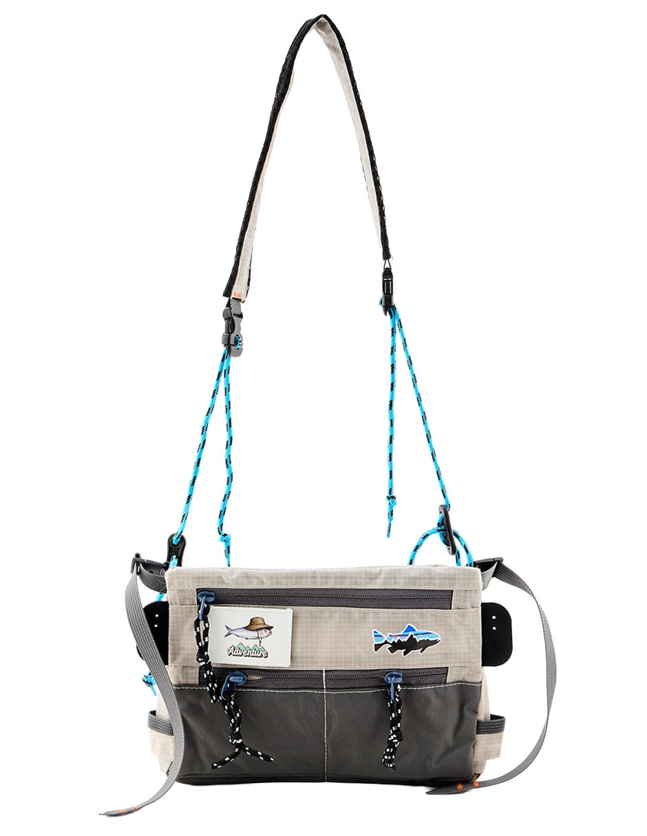 Mochila messenger de pesca para niño 1