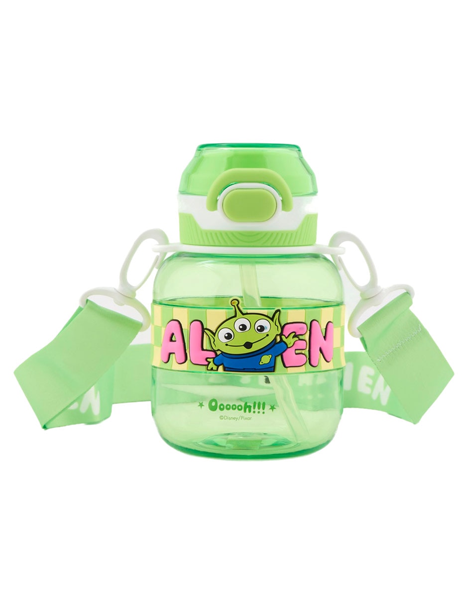 Botella de agua de plástico con tapa rosca 650 ml