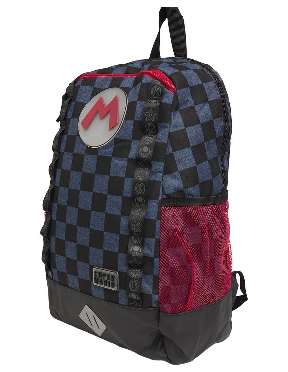 Mochila casual super mario nintendo para niño