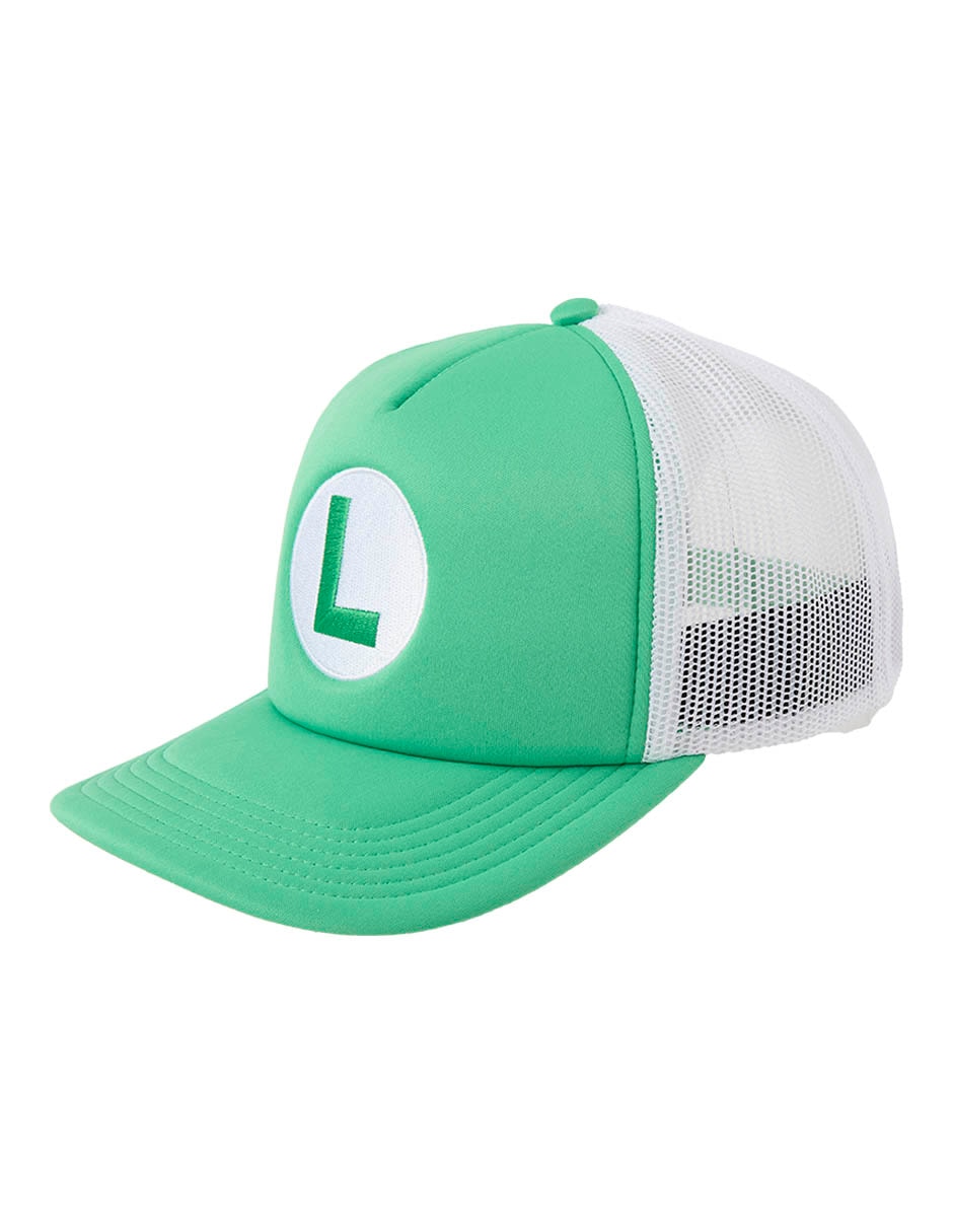 Gorra visera curva snapback luigi para niño 3