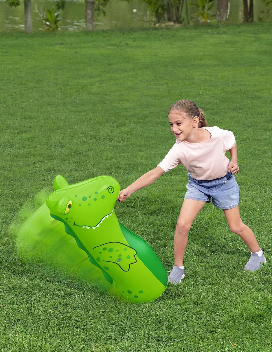 Inflable acuático forma de dinosaurio Importadora la Merced