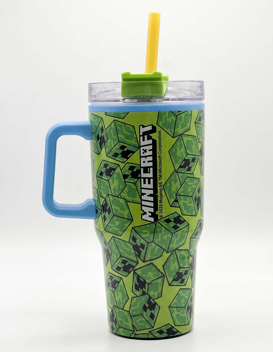 Termo de plástico con tapa flip top 640 ml