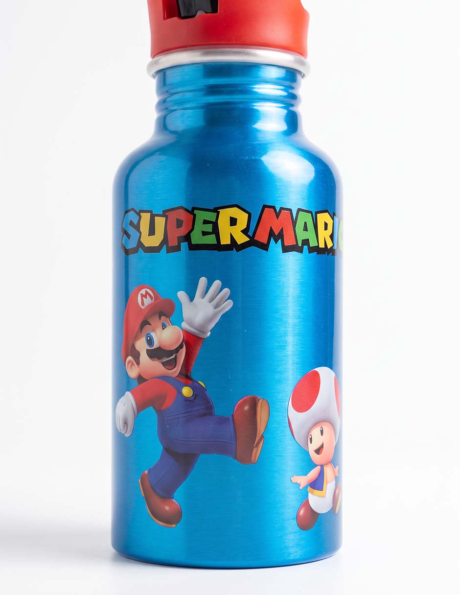 Botella de agua con tapa push pull 530 ml 3