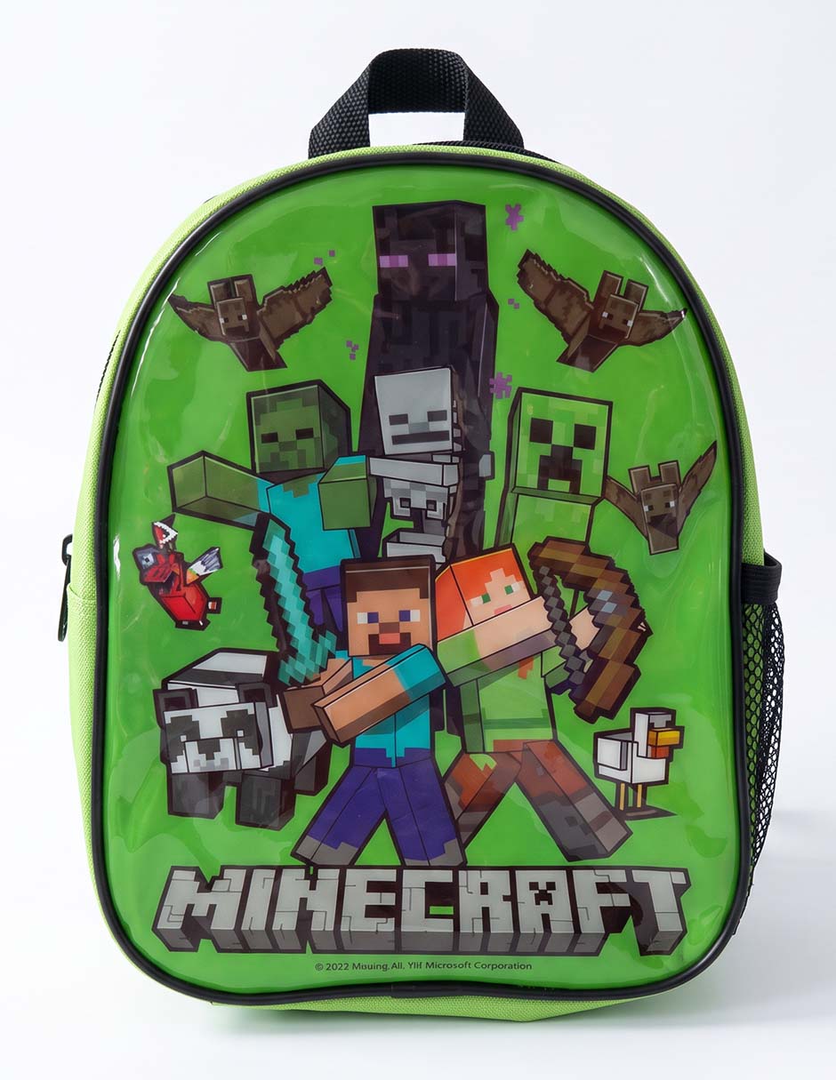 Mochila escolar Minecraft para niño