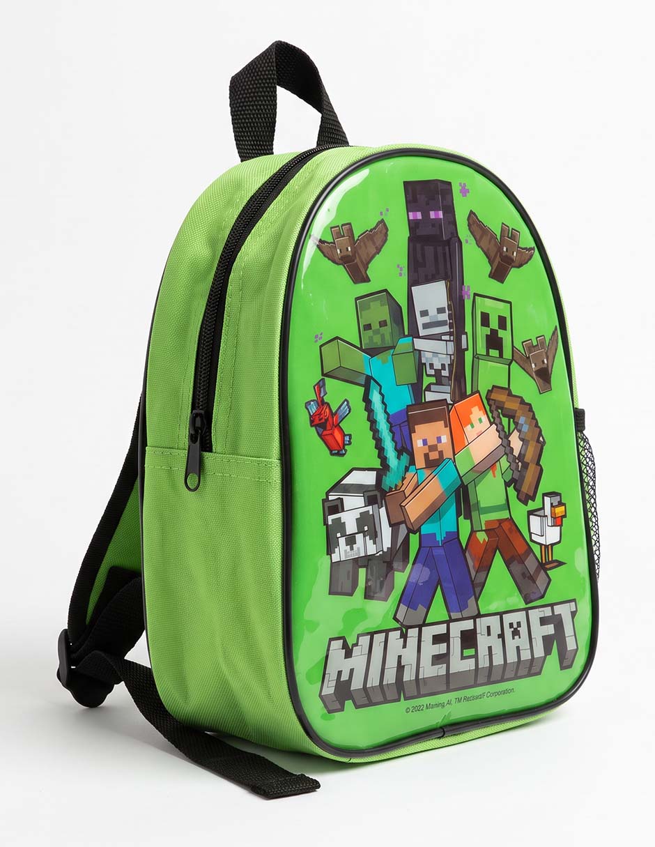 Mochila escolar Minecraft para niño 5