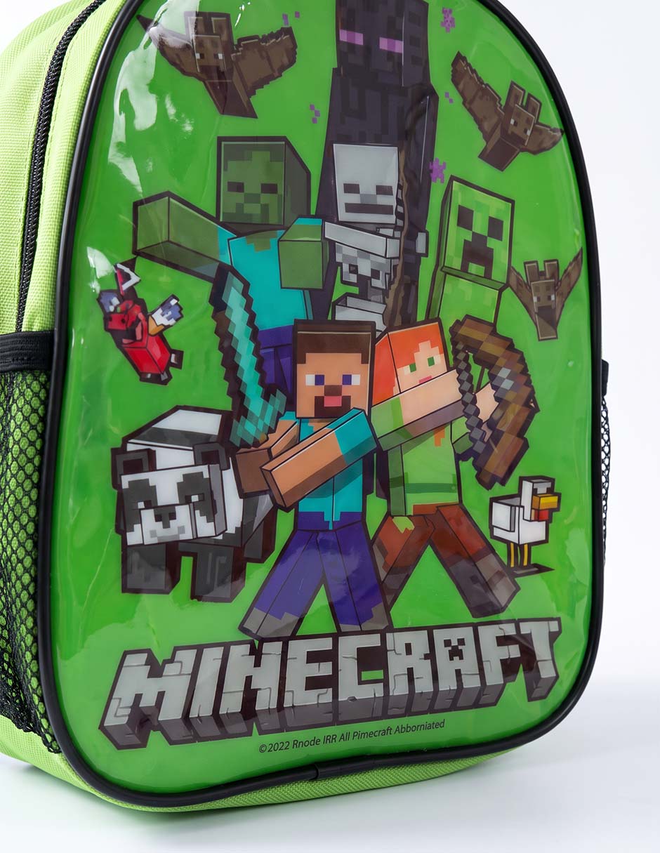 Mochila escolar Minecraft para niño 3