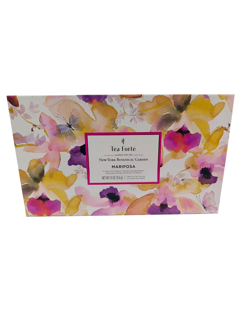 Té frutal y floral en polvo