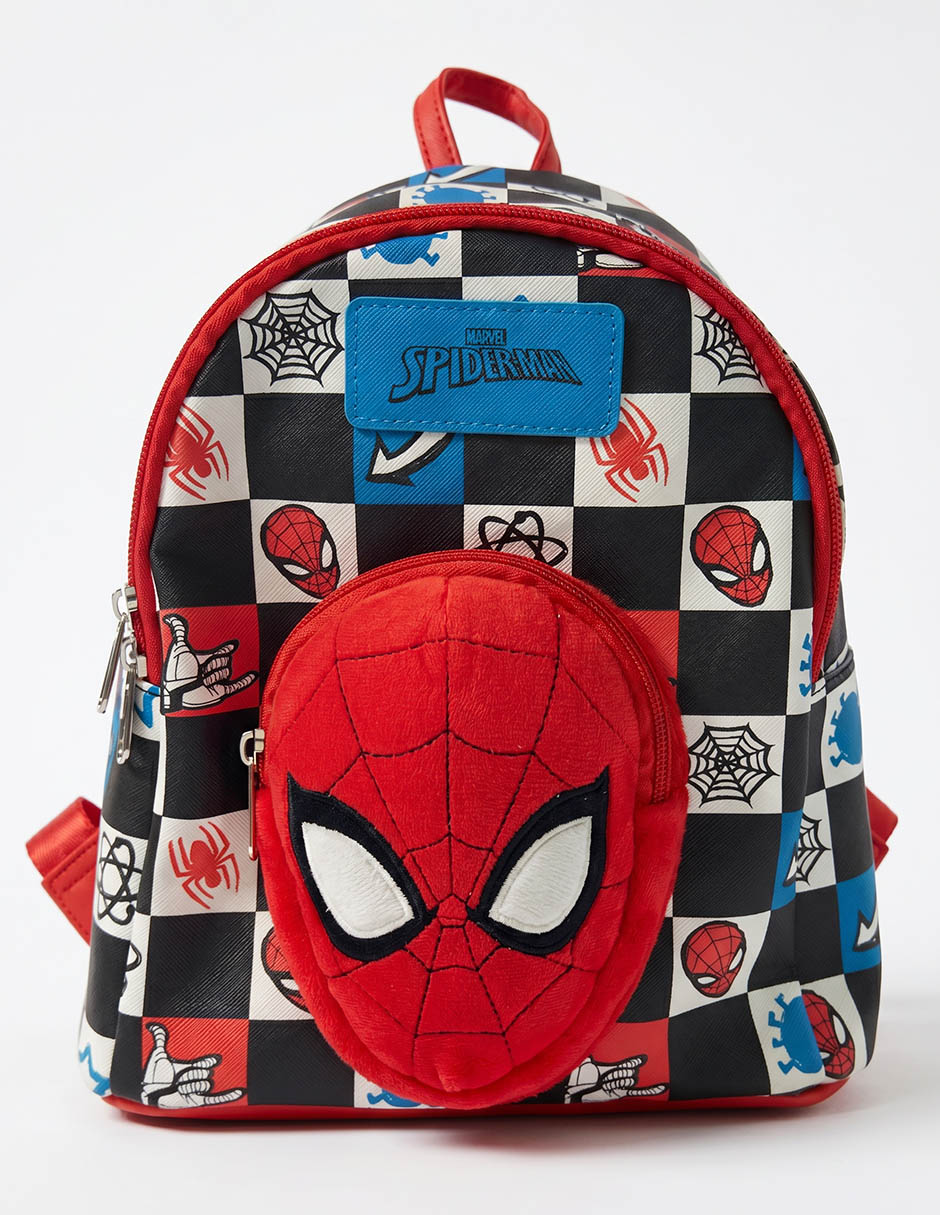 Mochila escolar spider-man marvel para niño 1