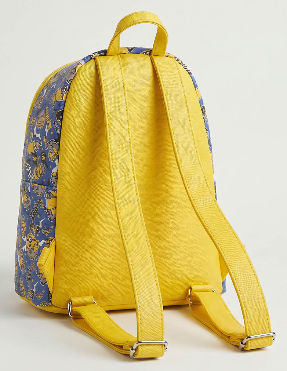 Mochila escolar minions para niño 3