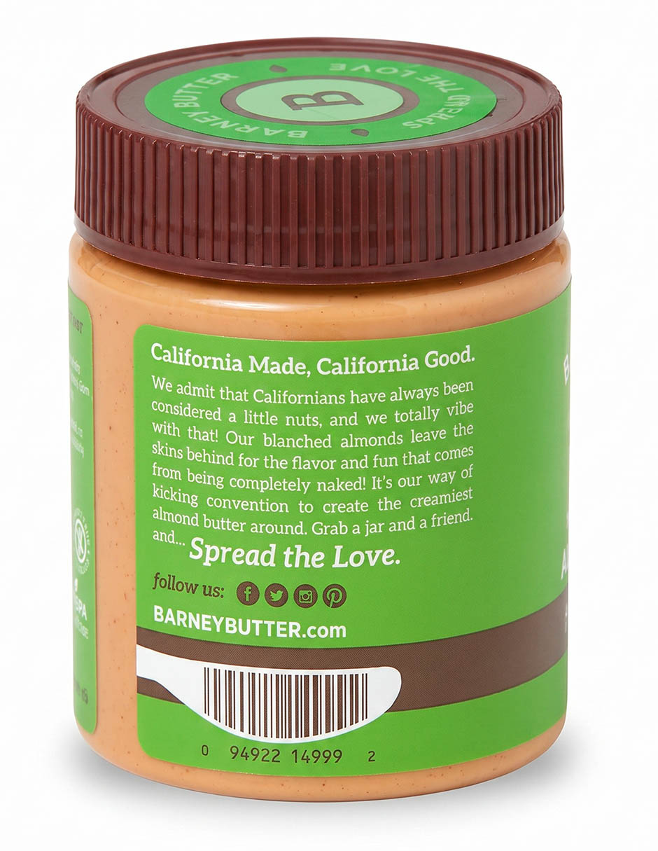 Crema de almendra 284 g 2