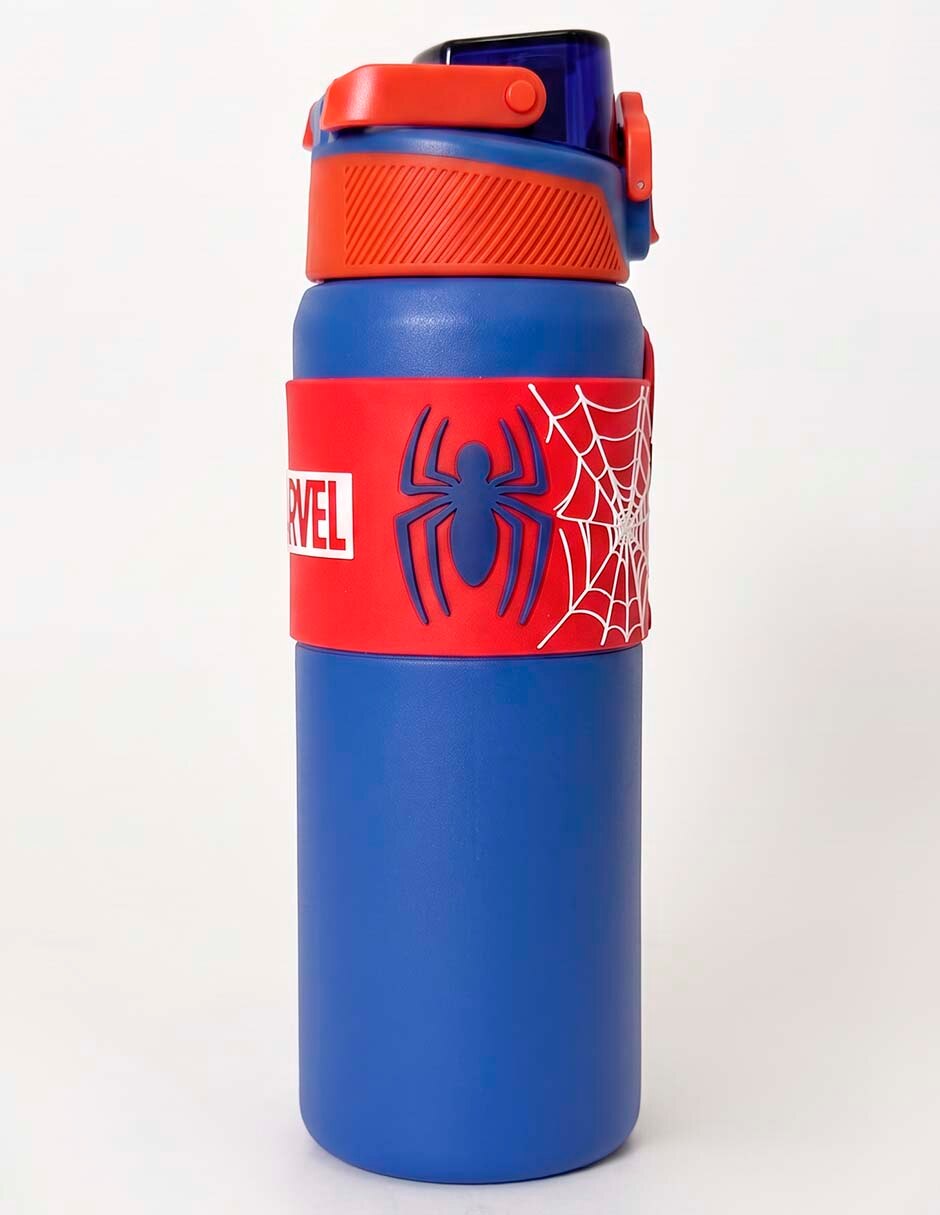 Termo de acero inoxidable Spider Man con tapa rosca 500 ml 3