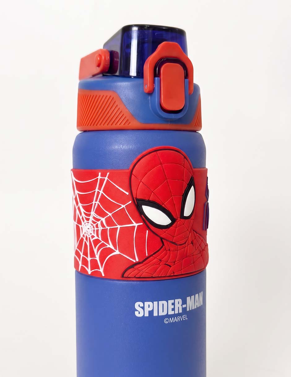 Termo de acero inoxidable Spider Man con tapa rosca 500 ml 2