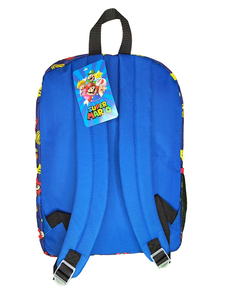Mochila escolar super mario backpack no para niño