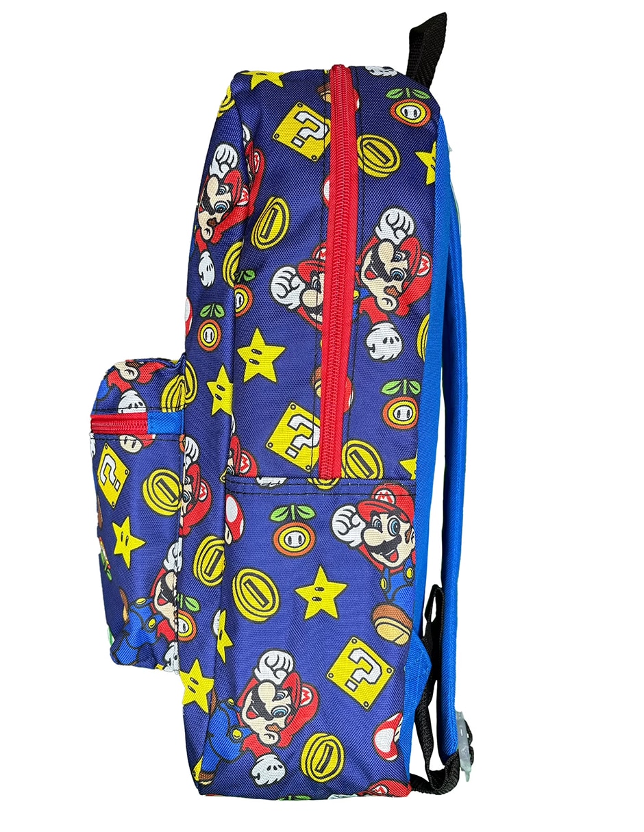 Mochila escolar super mario backpack no para niño 2
