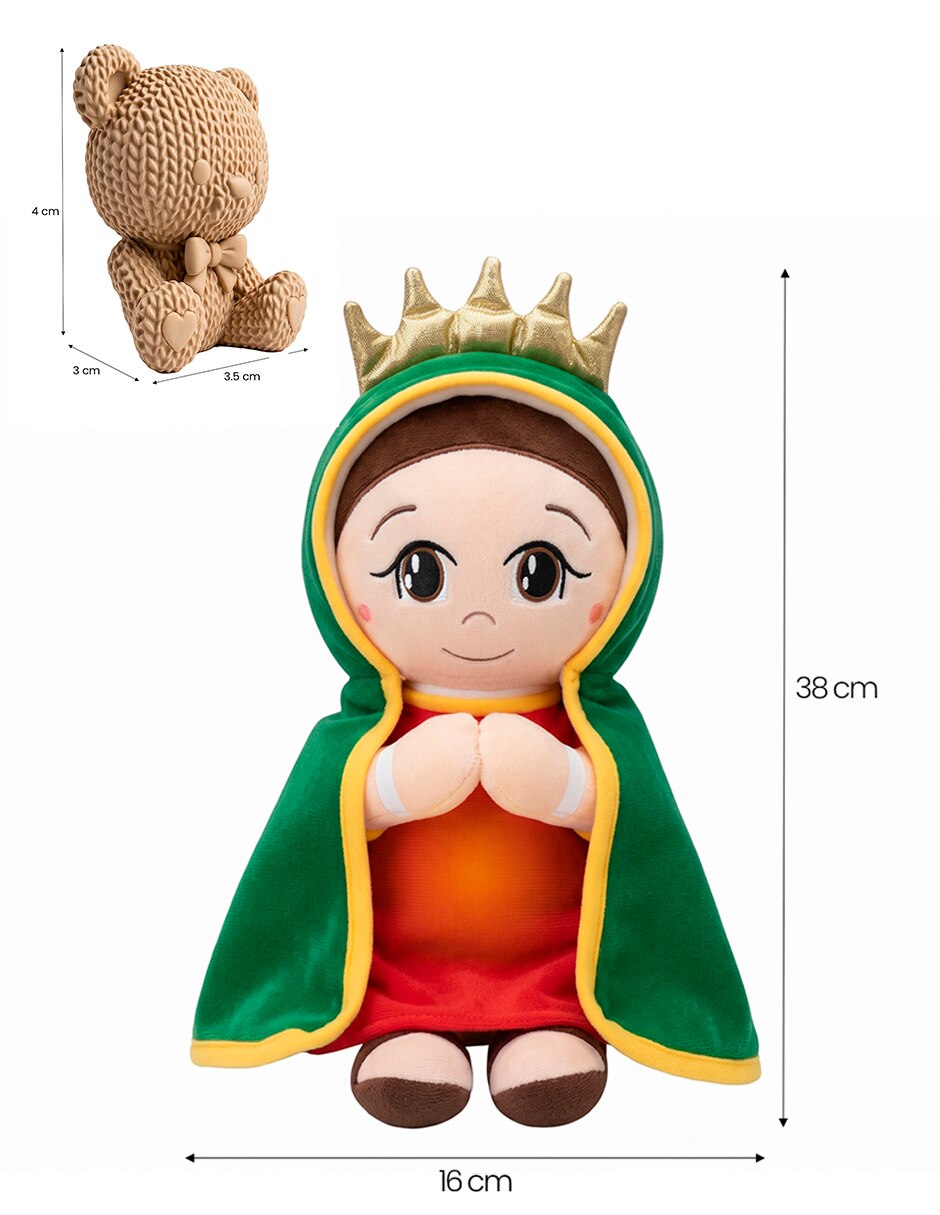 Peluche de Virgen de Guadalupe Humano No aplica de 5