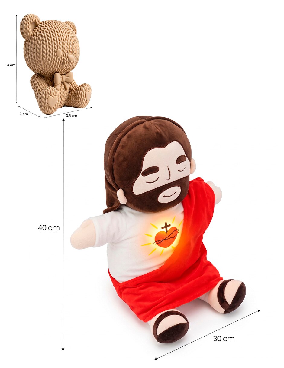 Peluche de Jesucristo Humano No aplica de 4